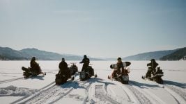 The Vans Snow Team in Jackson, Wyoming