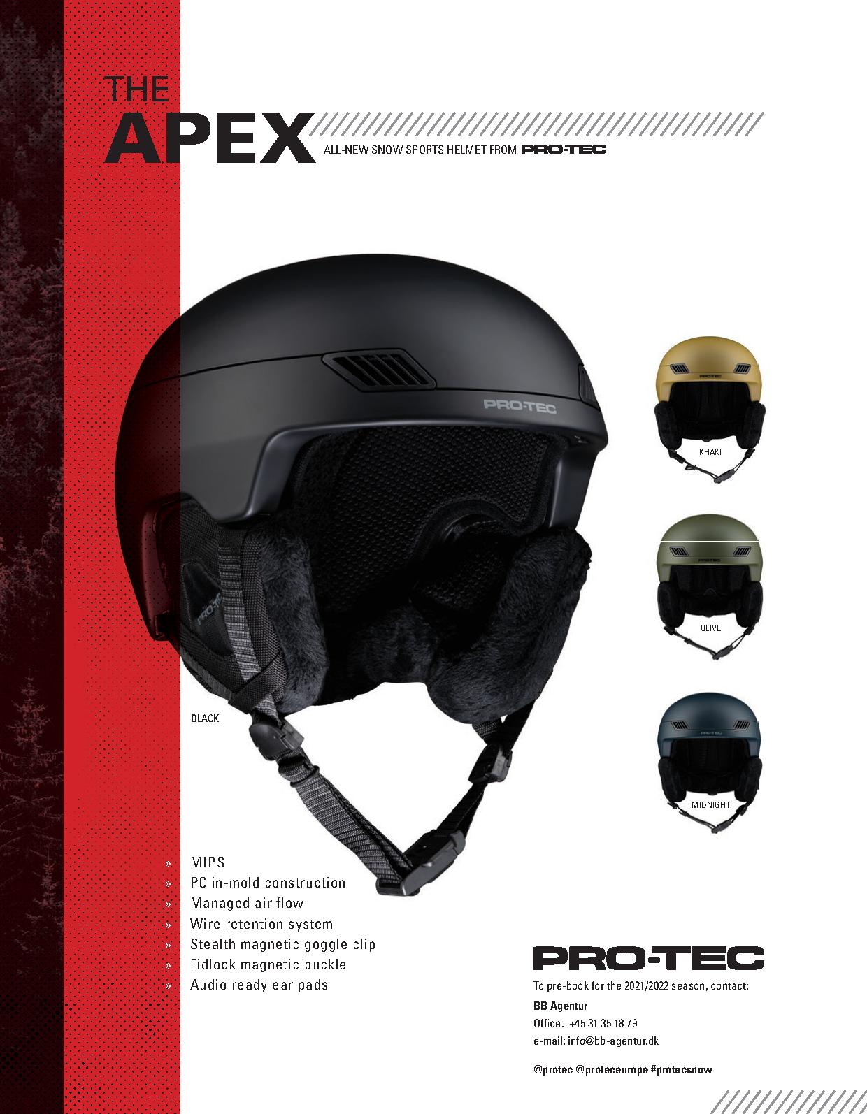 104 Protec snow helmets