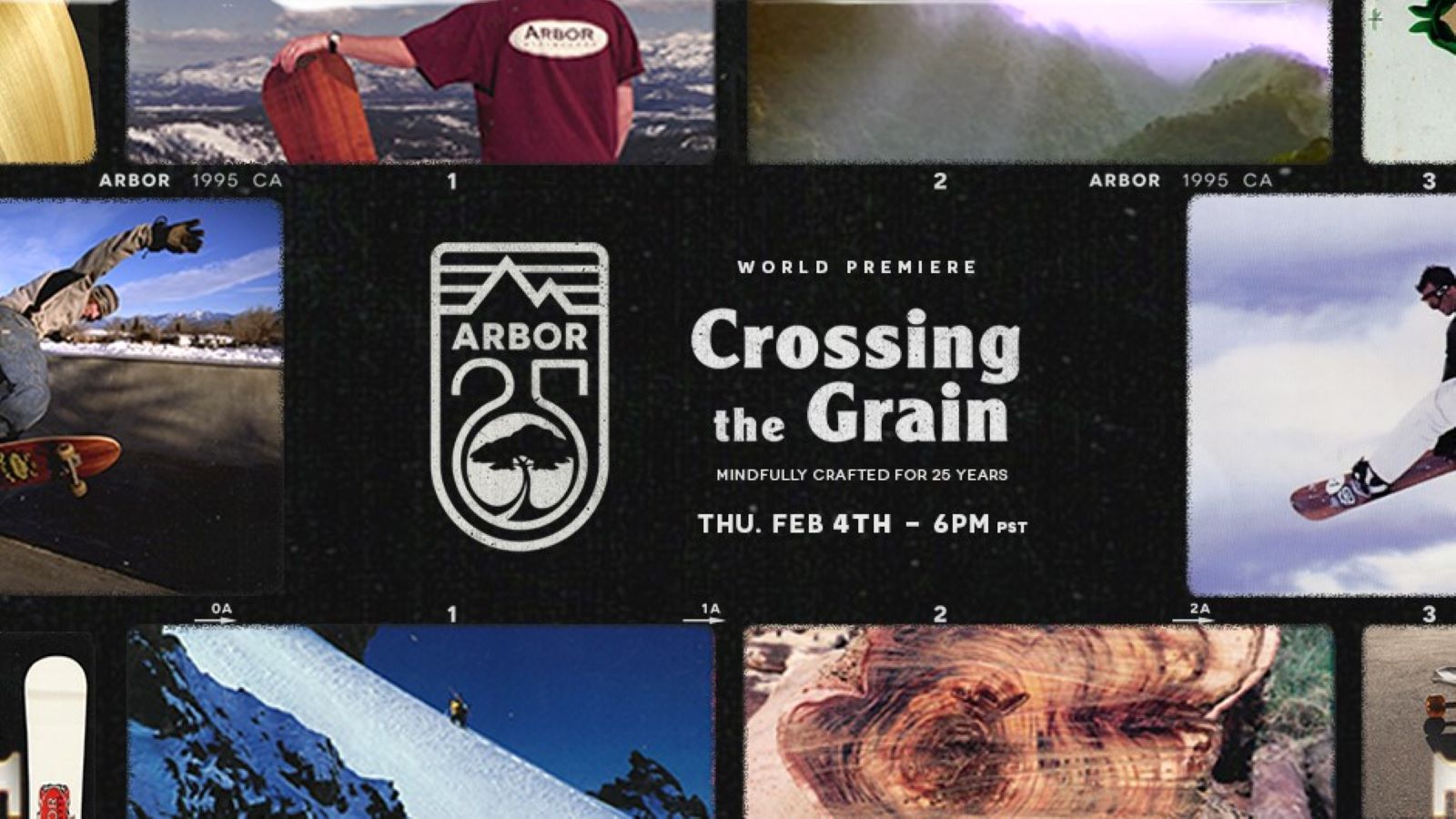 Crossing the grain Arbor 25