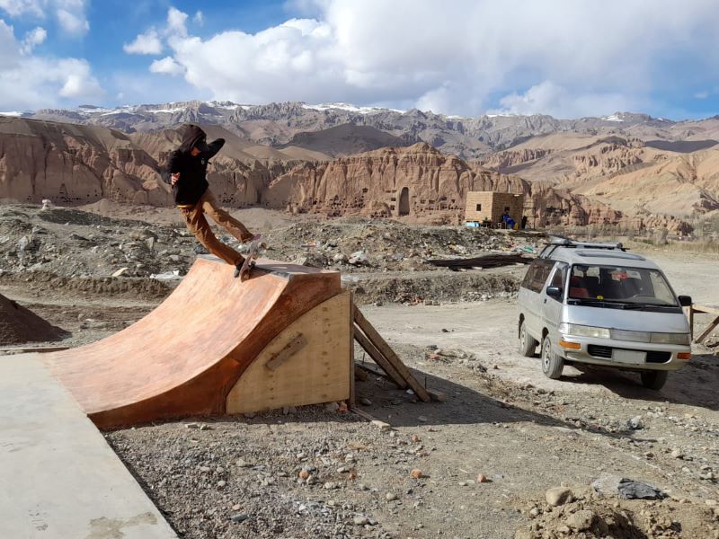 Skateistan Building Bamyan skate park