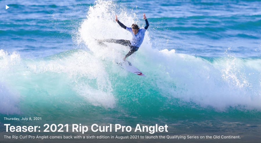 Teaser 2021 Rip Curl Pro Anglet