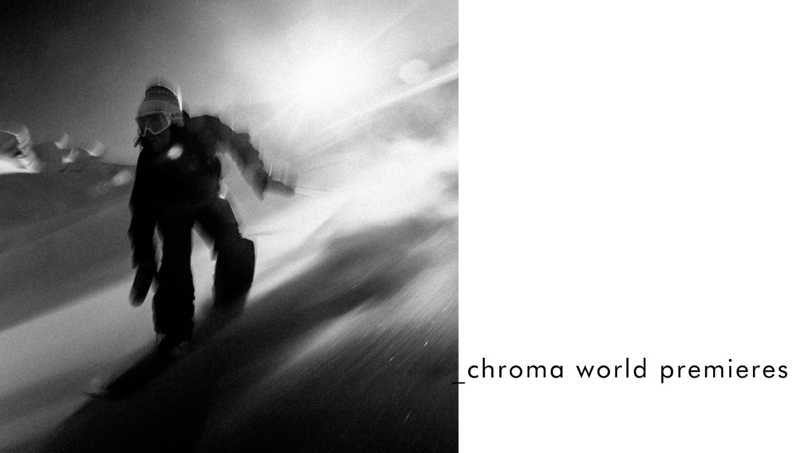 Chroma World Premiere header