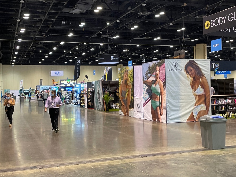13 inside the show looking left towards action sports booths