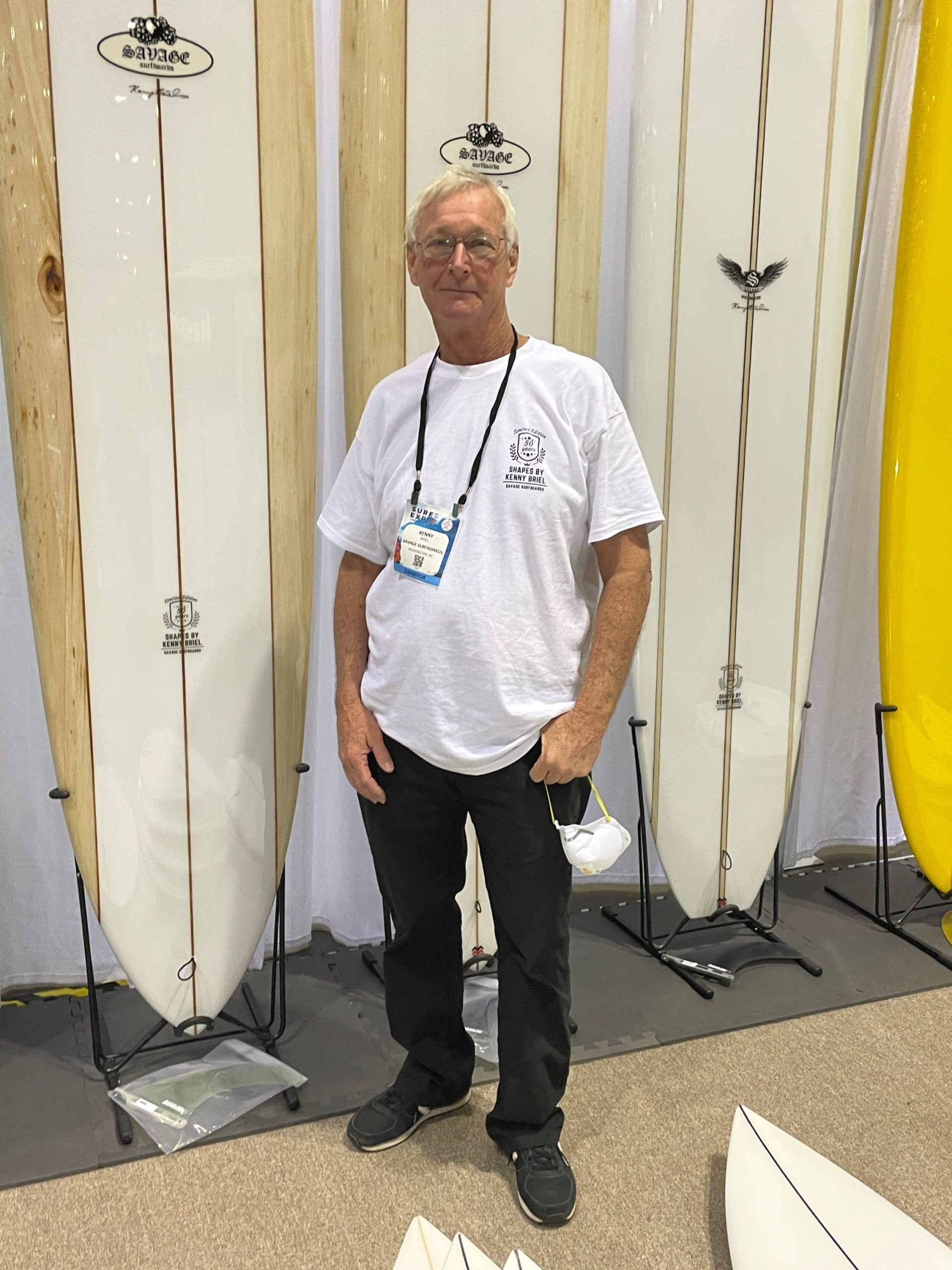 Savage Surfboards founder Kenny Briel