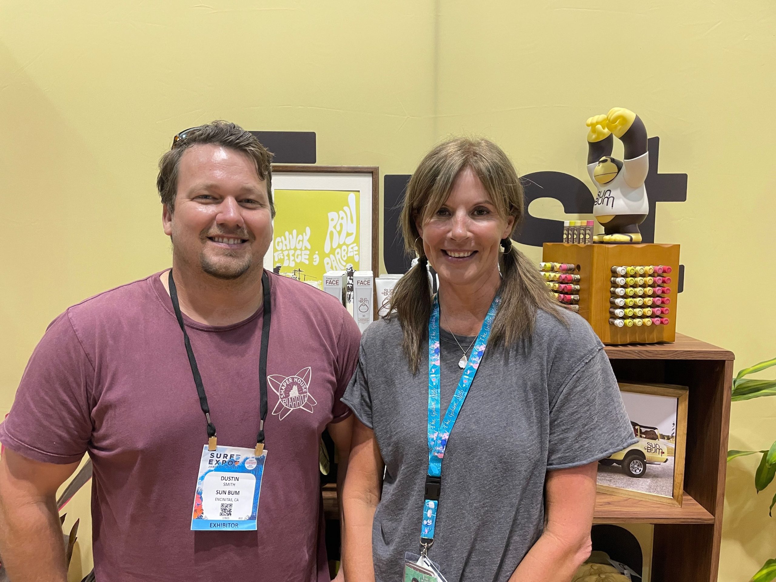 Sunbum’s Dustin Smith and Paula Millar