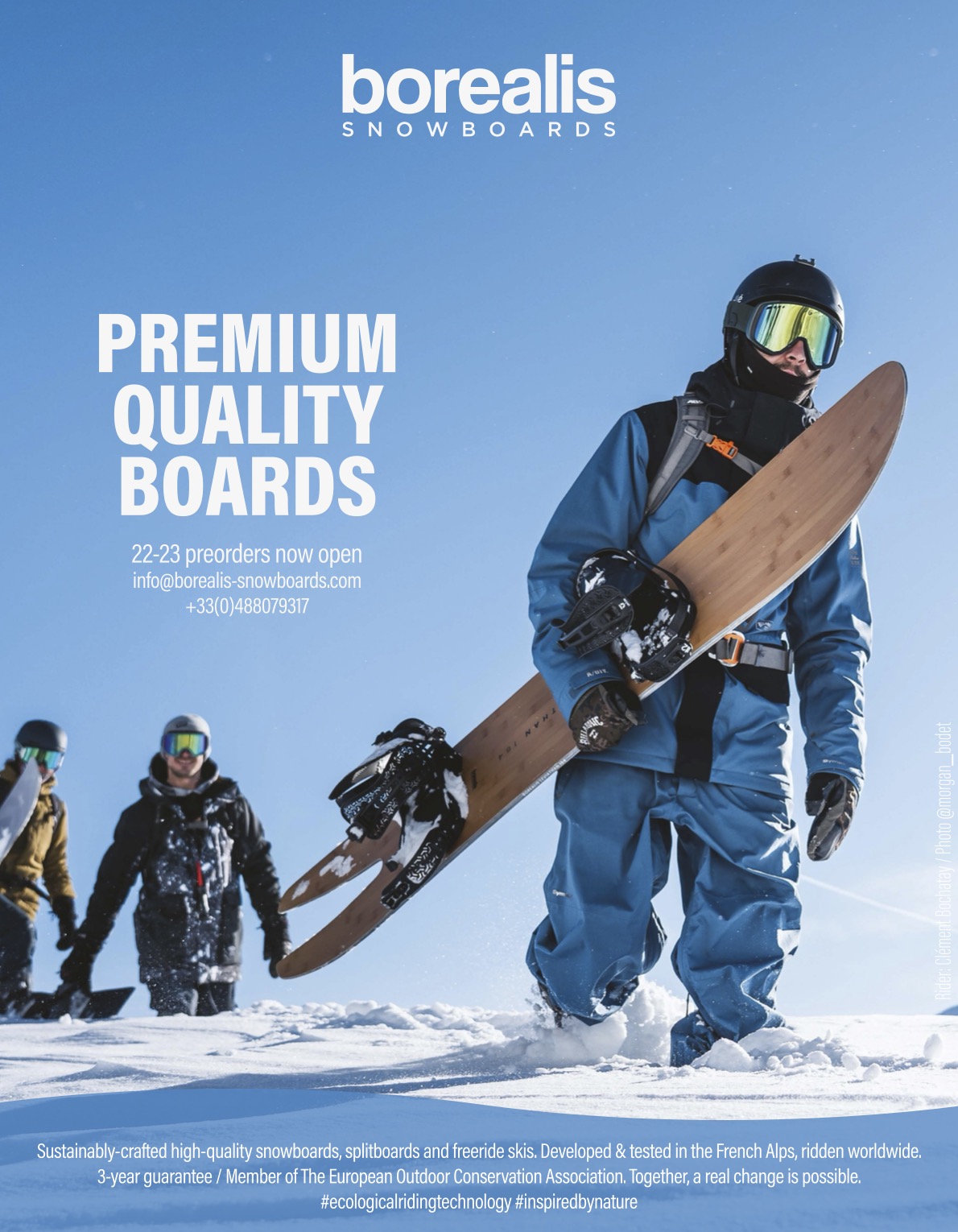 110 Borealis snowboards
