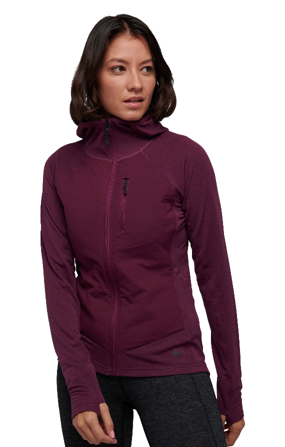 COEFFICIENT LT HYBRID HOODY_Blackberry