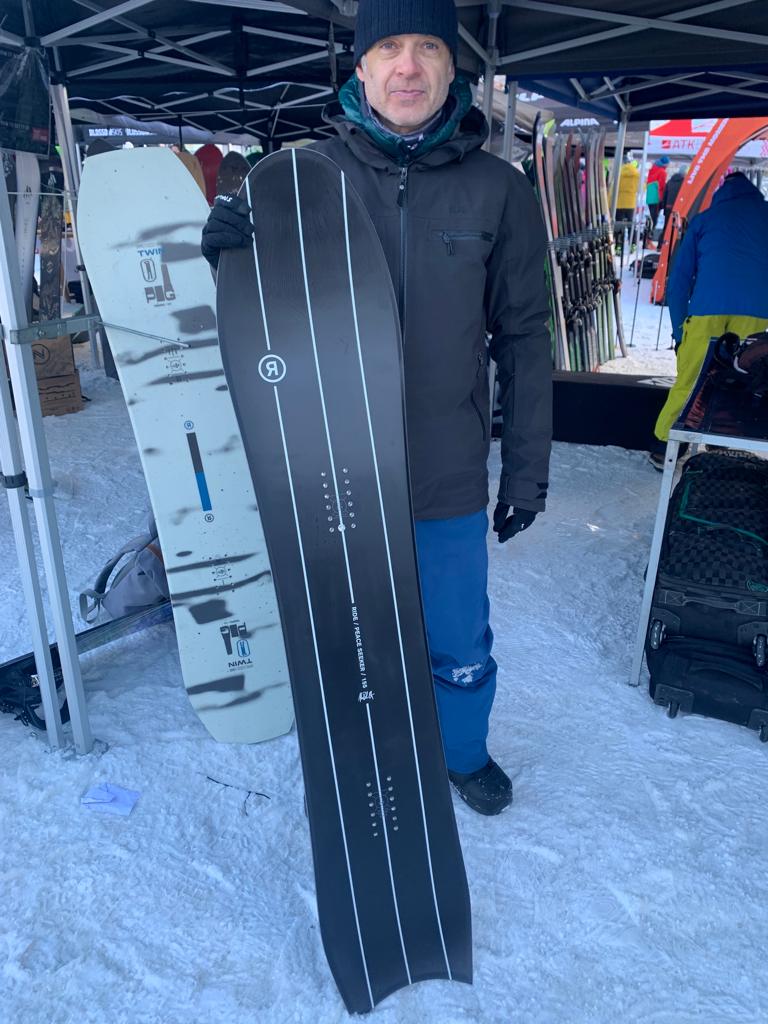Ride Snowboards new model the Peace Seeker