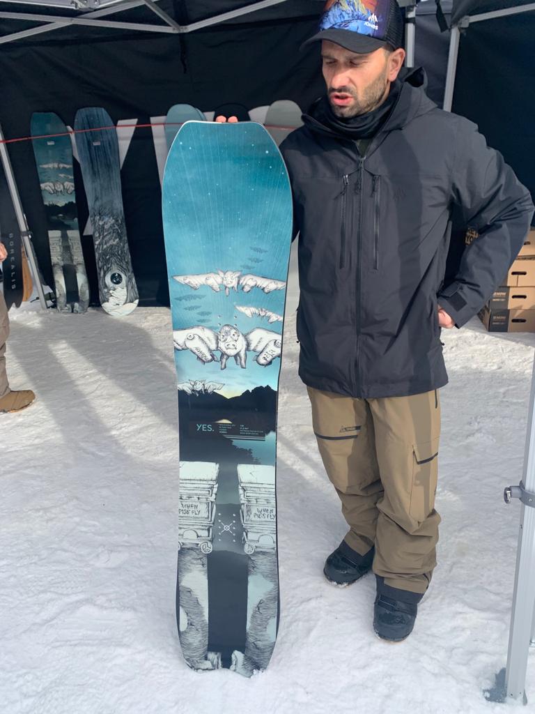Yes snowboards new model Warca has a new technology called mid bite