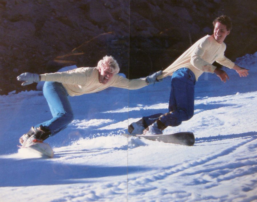 Mike and Pete_circa 1984_photo by Scott Miller