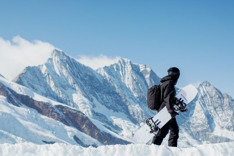 BP Whitespace, Shaun White in Switzerland