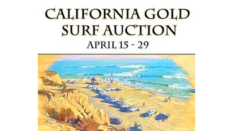 California Gold Surf auction