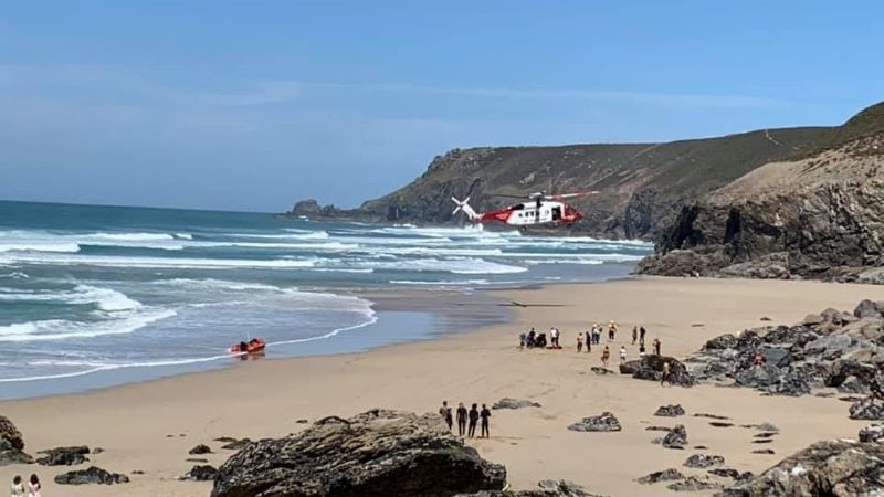 Cornish rescue, Coastguard