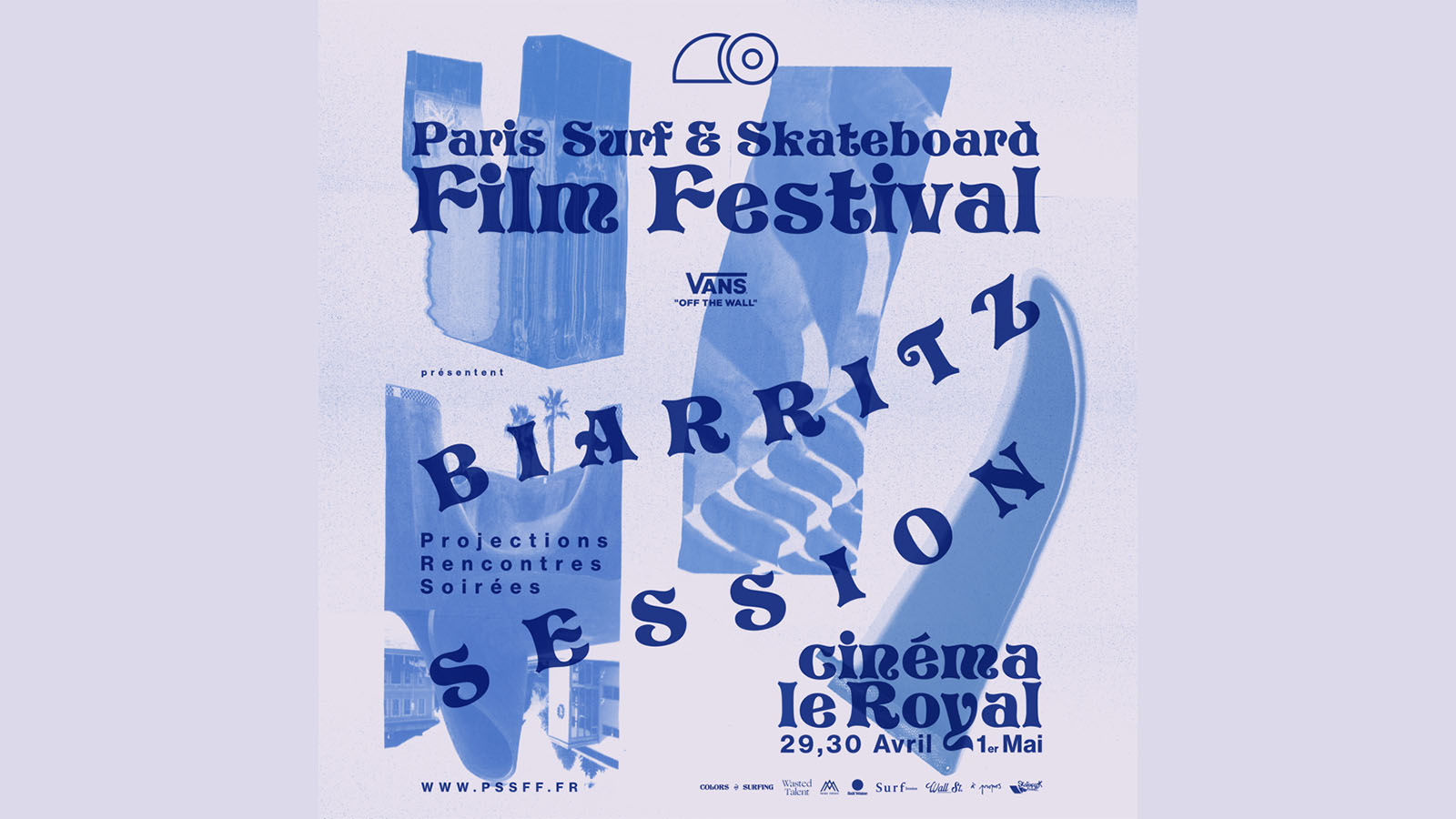 PSSF Biarritz sesh 2022 poster