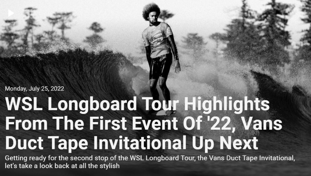 2022 Longboard Tour