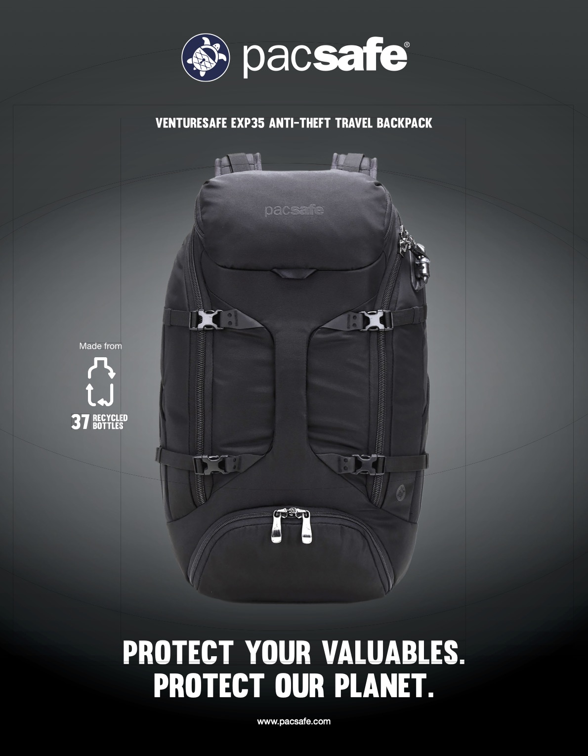112 Pacsafe backpack