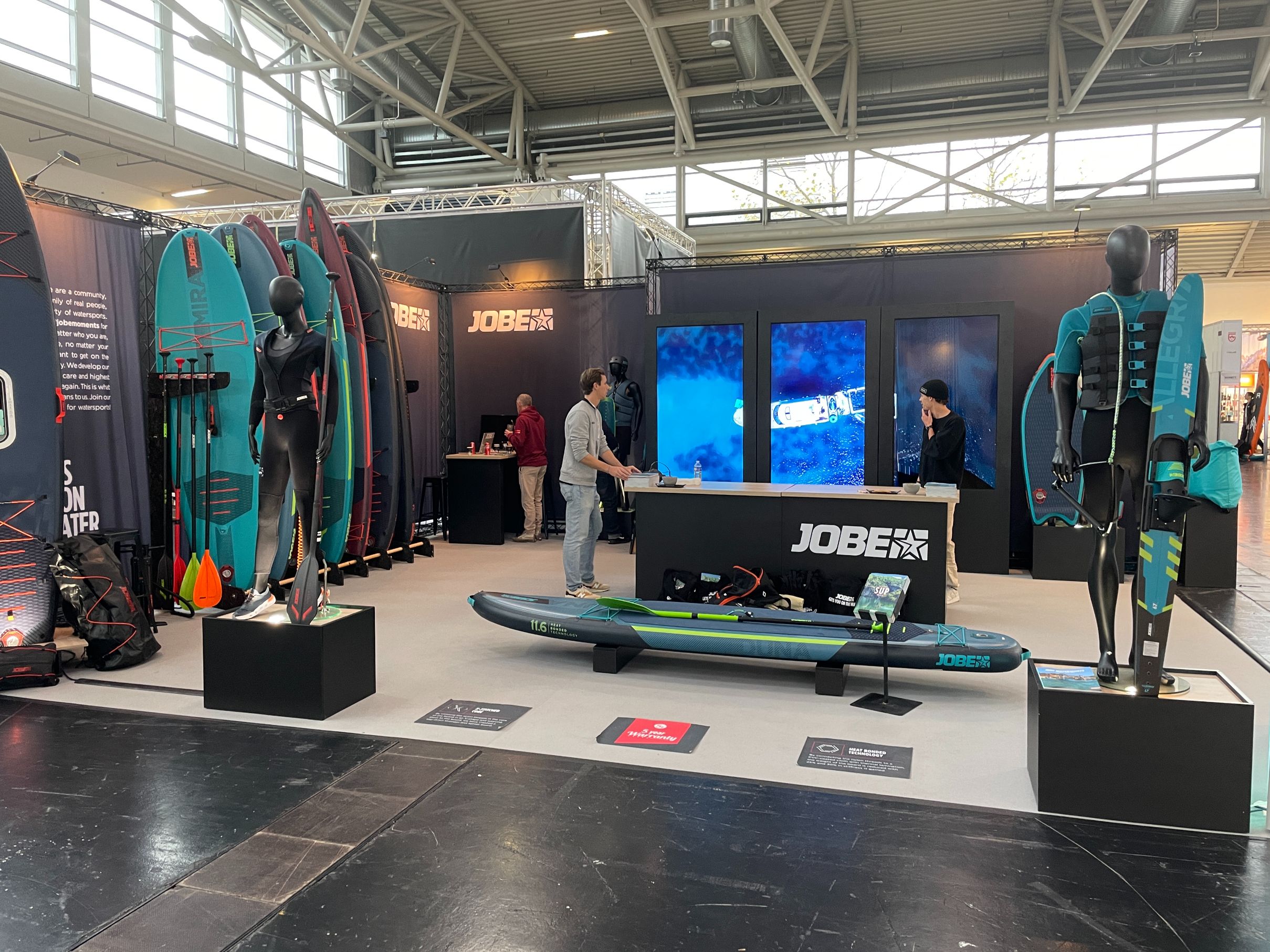 Jobe watersports booth - Boardsport SOURCE