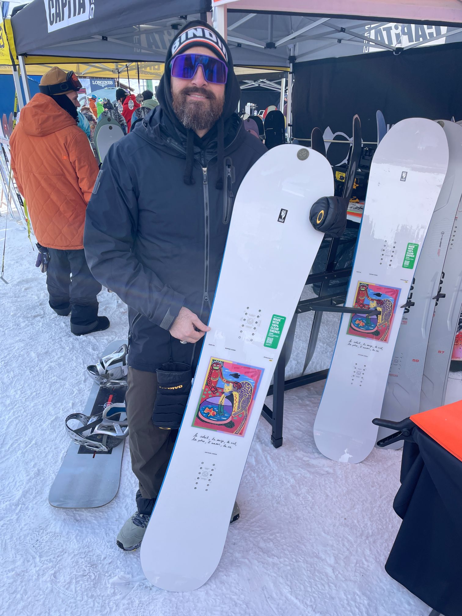 Capita’s Aeronaut is Arthur Longo’s signature model with setback system