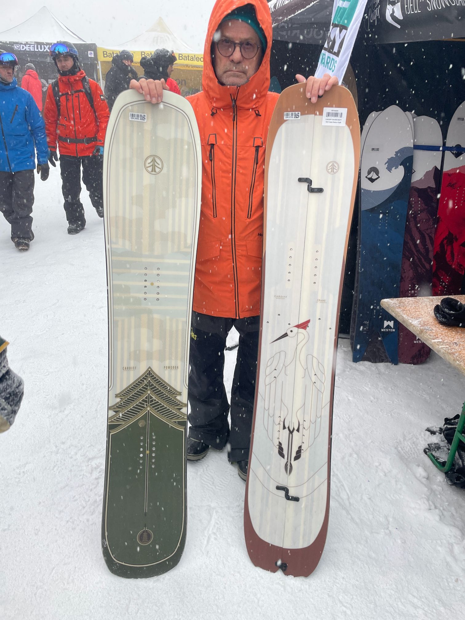Cardiff Snowcraft’s all mountain freeride Pagoda and the Crane Enduro split