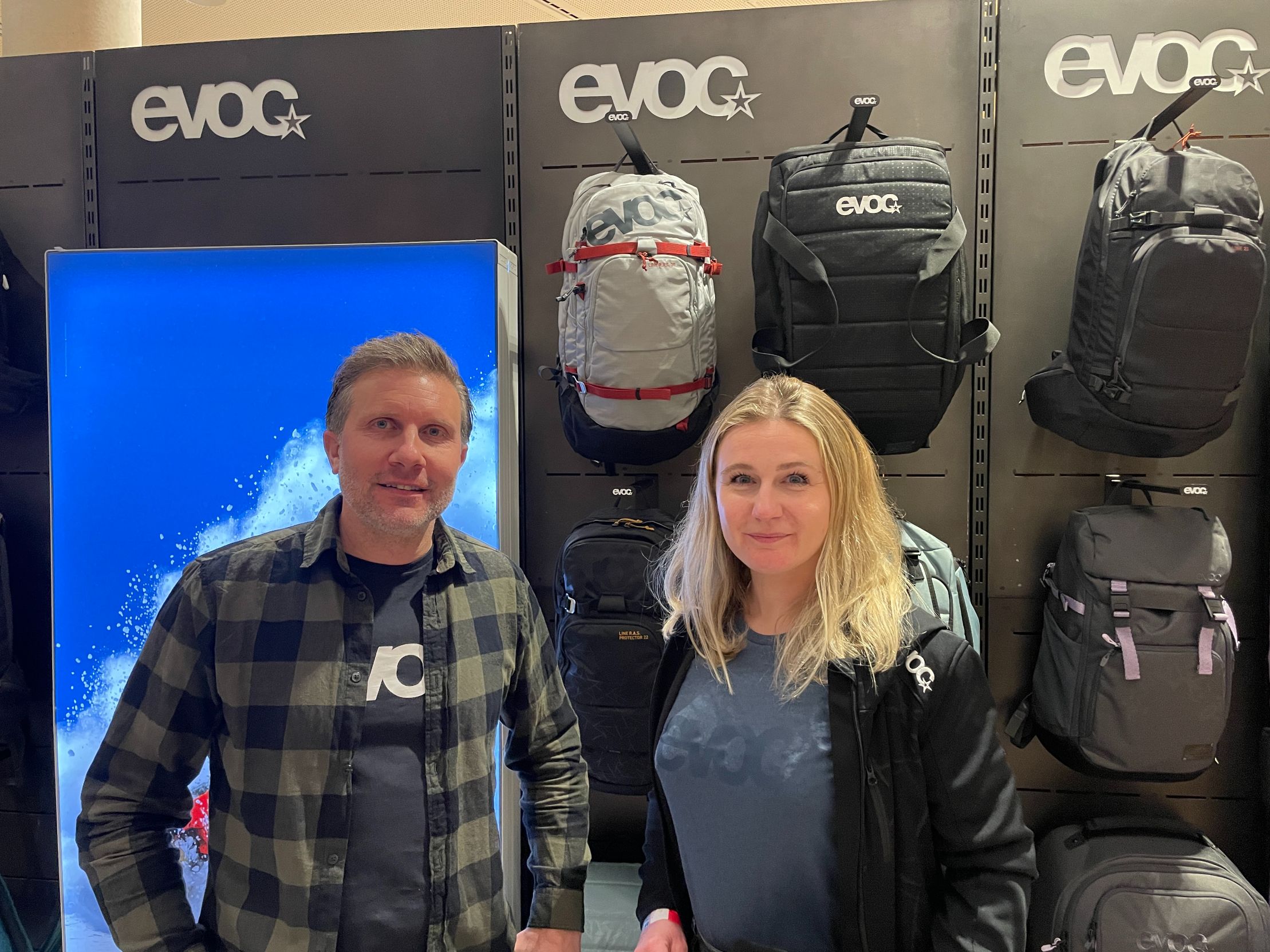 EVOC’s Jens Reuker and Alex Hlawitschka