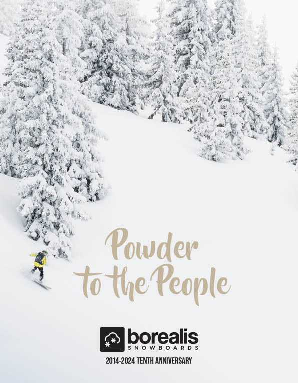 115 Borealis snowboard/splitboards