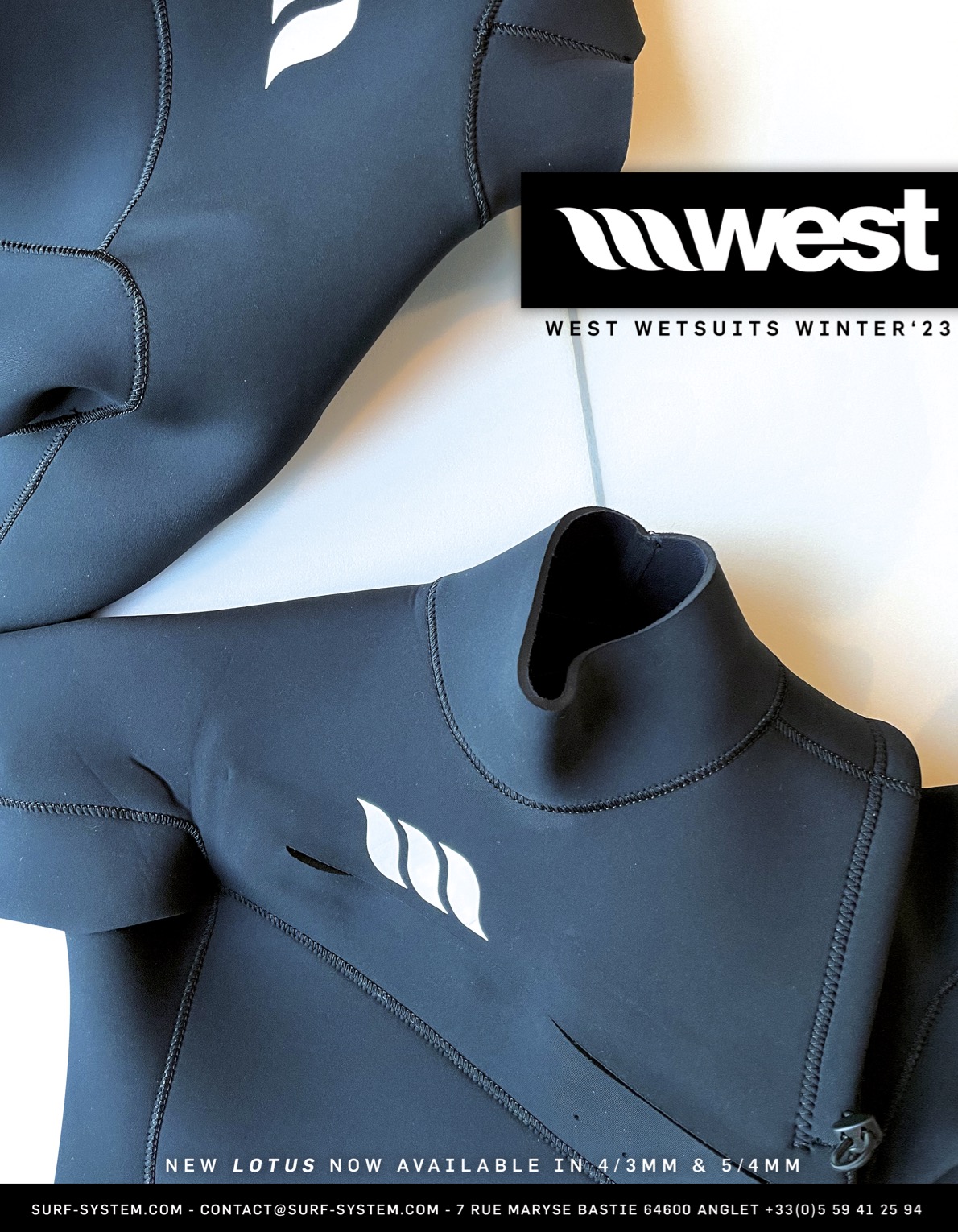 115 West wetsuits