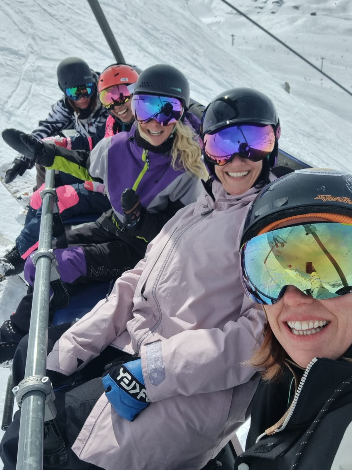 Spring Fling 2023 Chair lift selfie