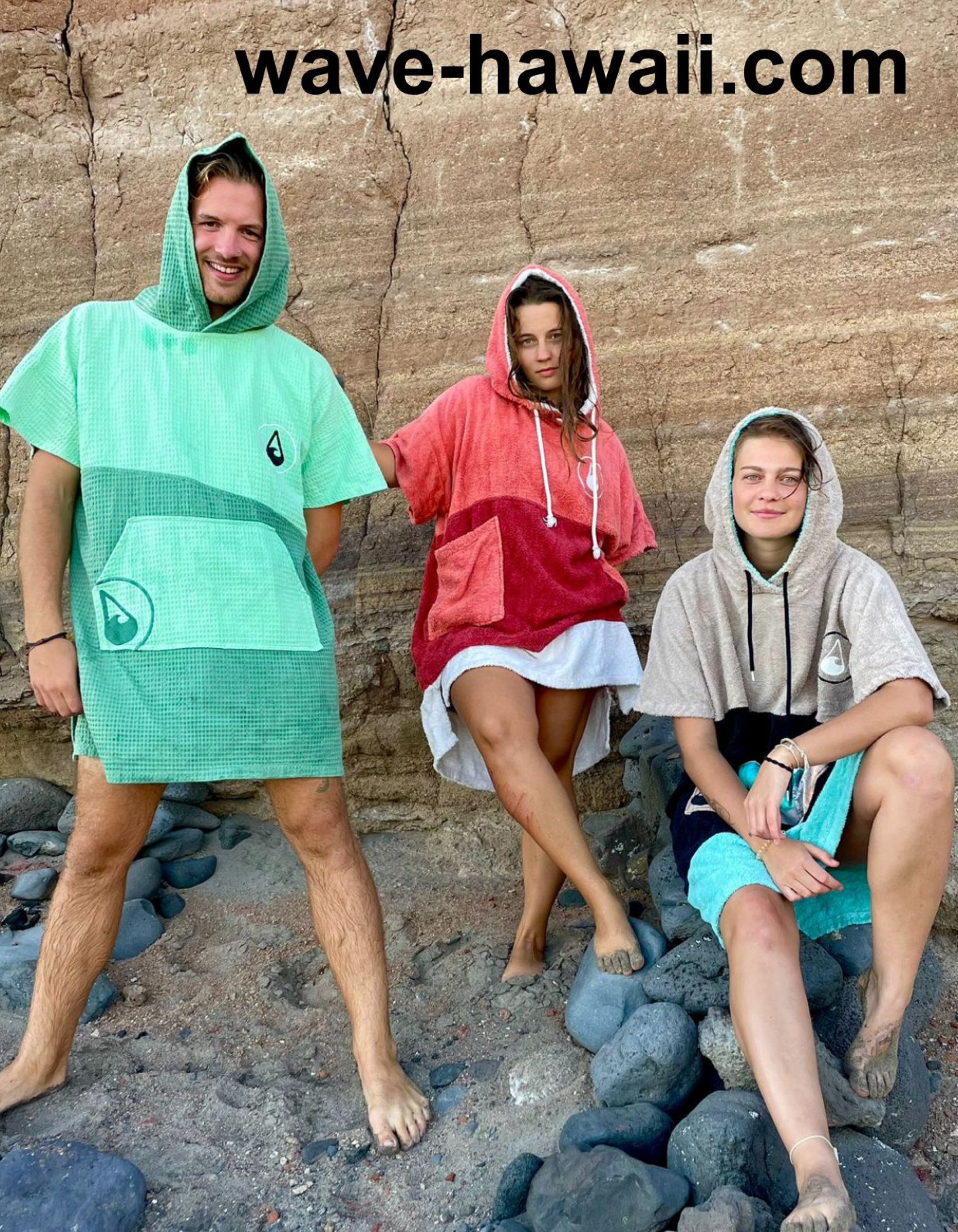 117 Wave Hawaii surf robes and ponchos