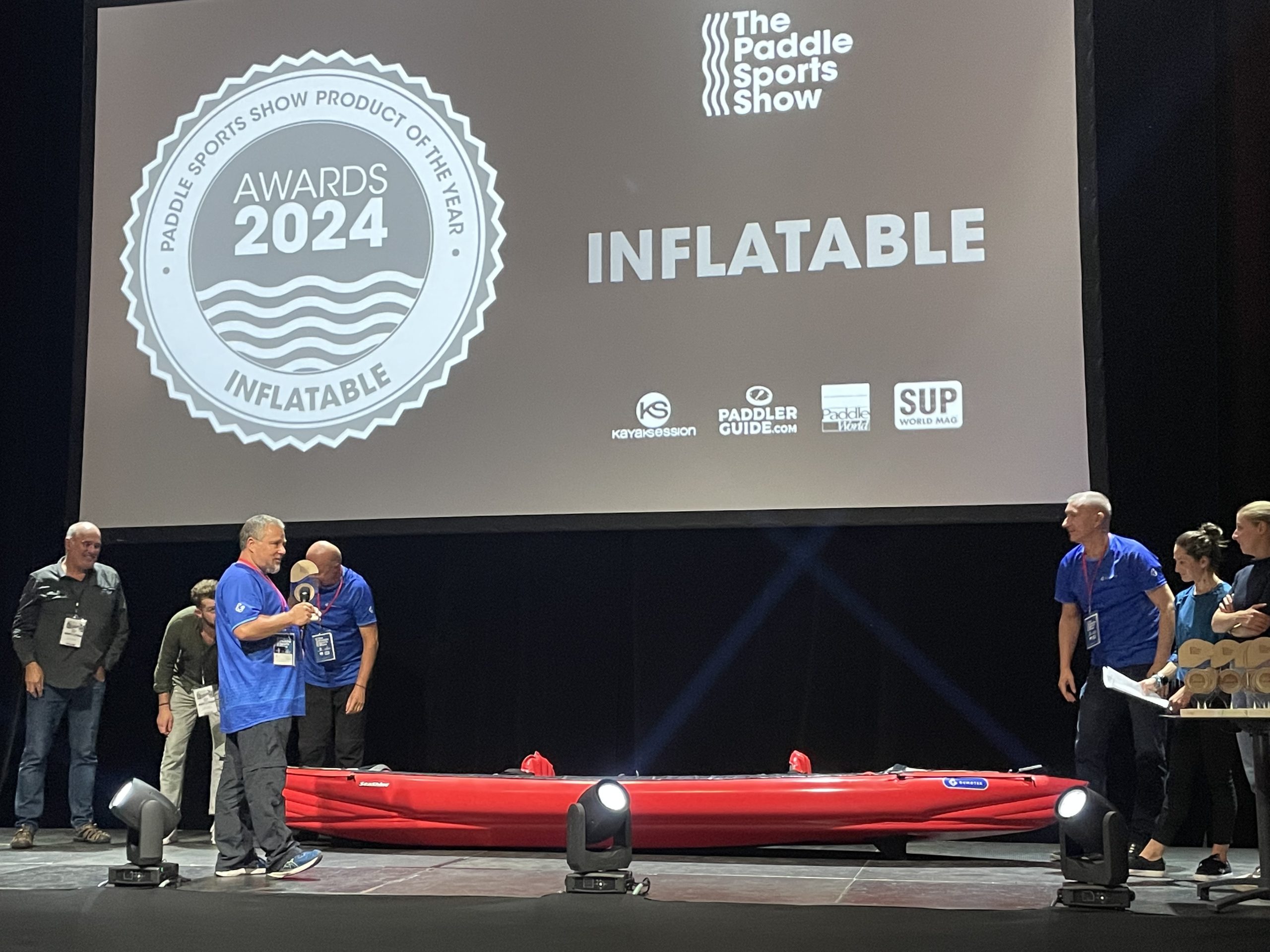 Award- Inflatables winner Gumotex with the Seashine