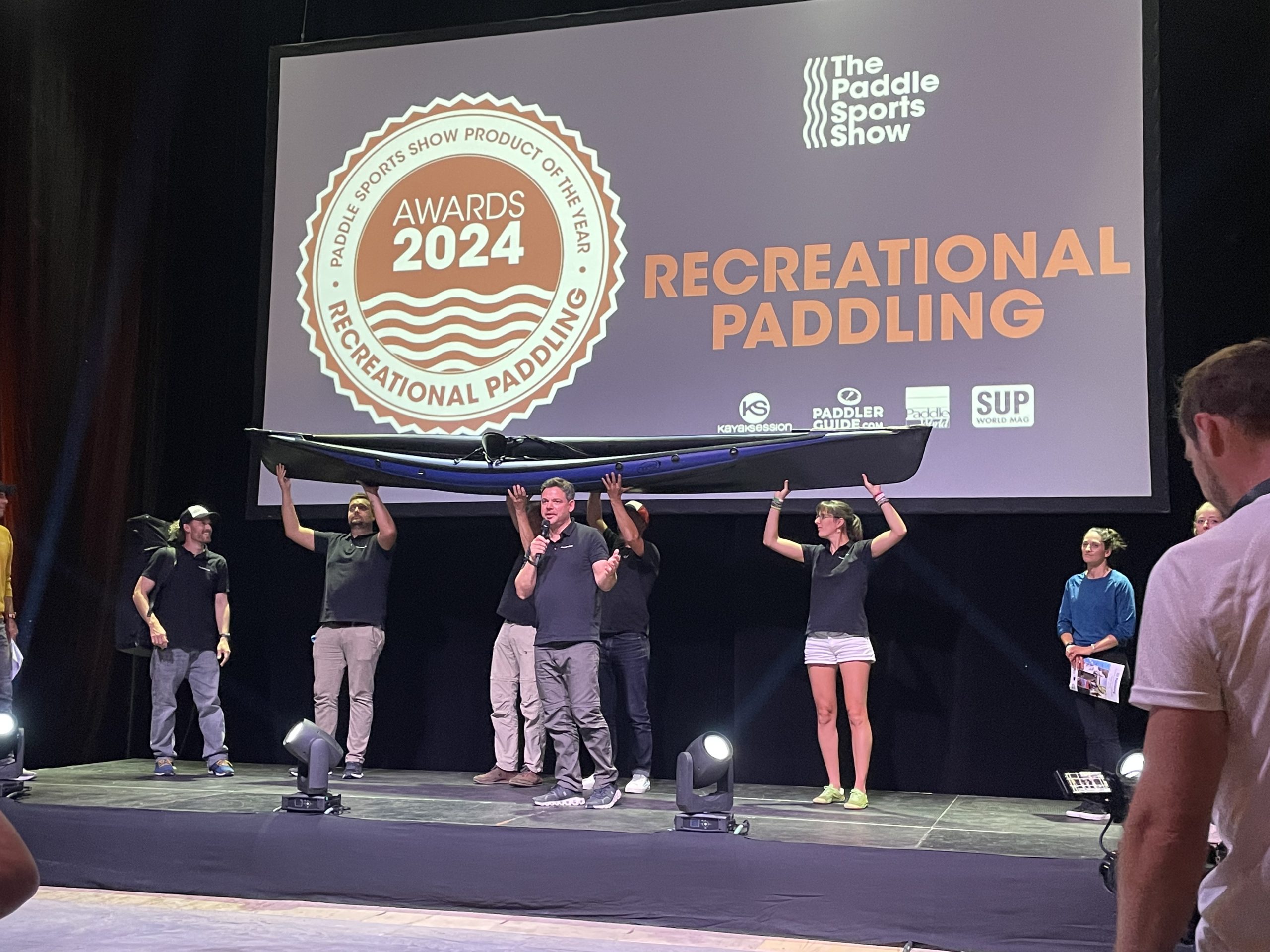 Award- Recreational Paddling winner Nortik with the Scubby Speed