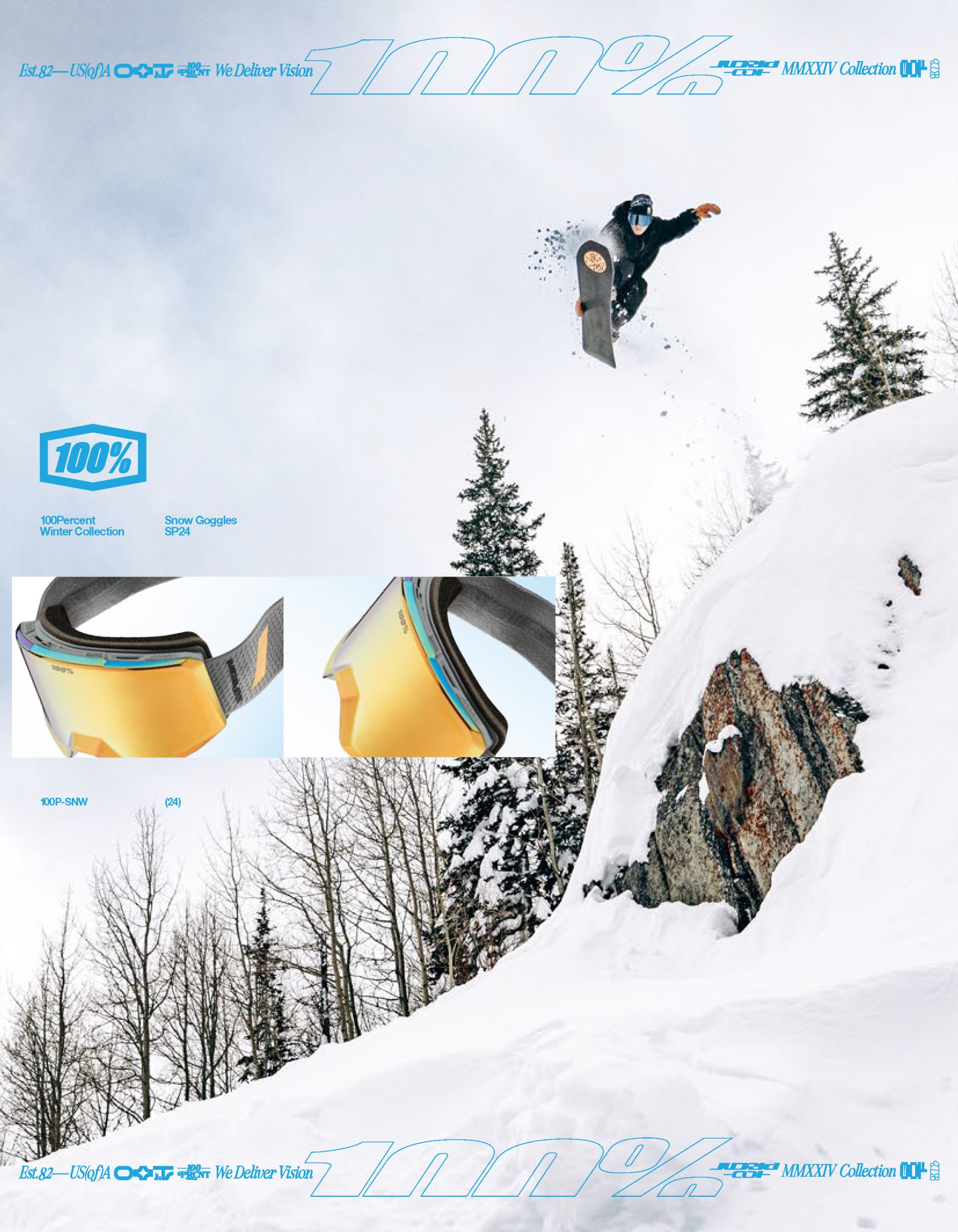 100% Snow Goggles 2024/25 Preview - Boardsport SOURCE