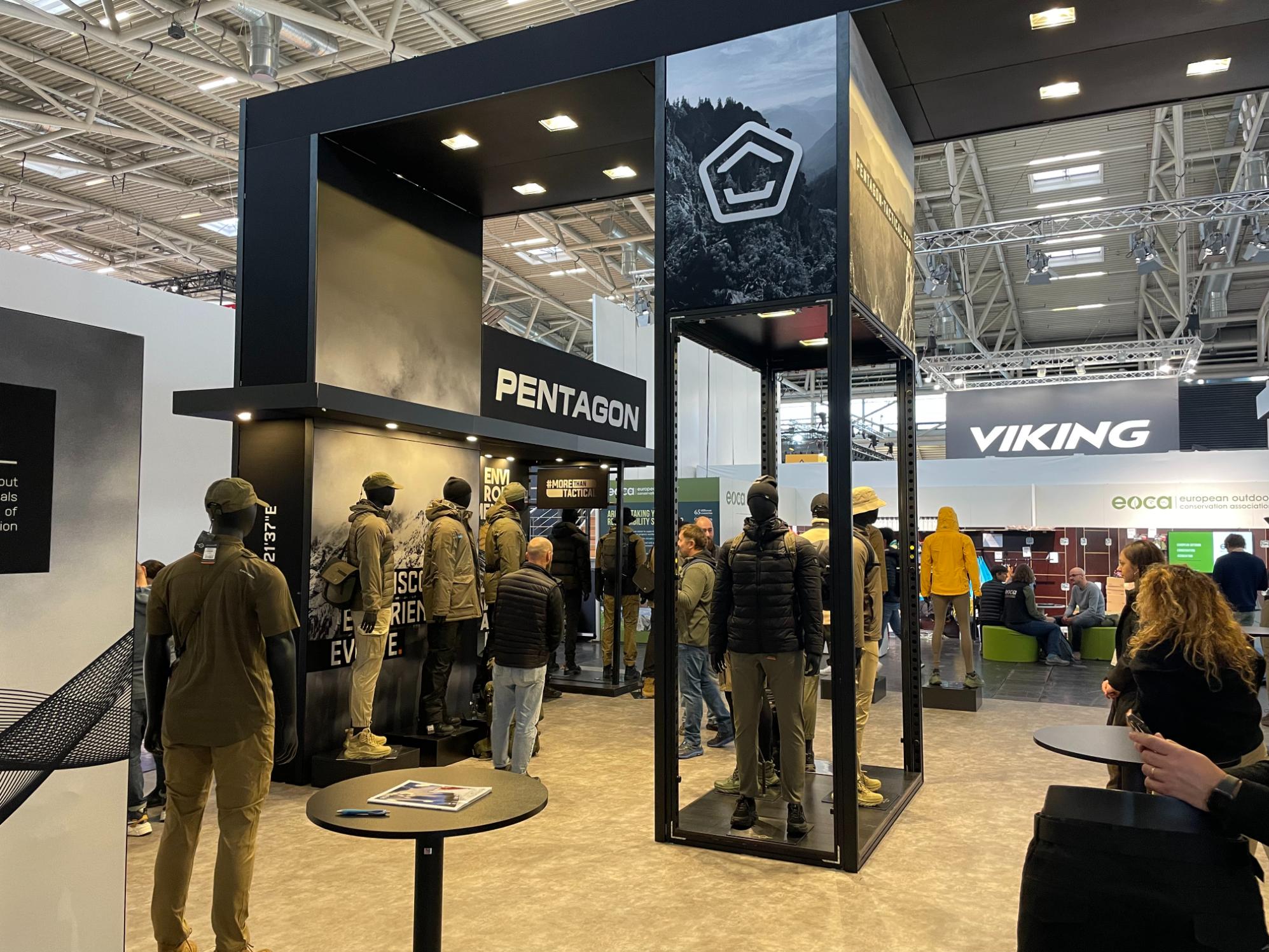 Pentagon booth