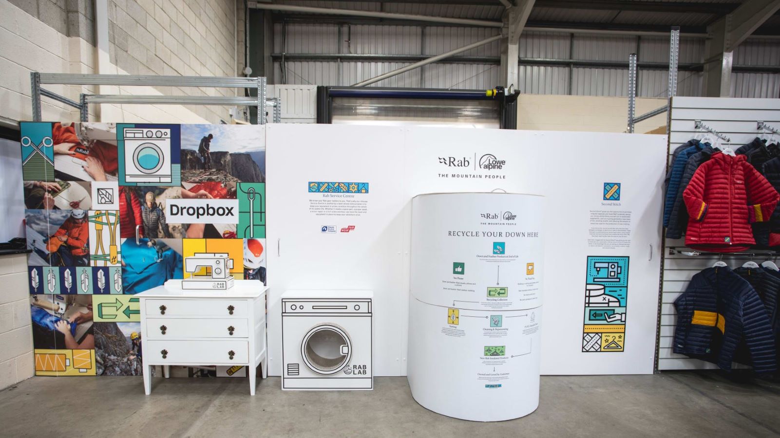 Rab's Down Collection Point in the UK