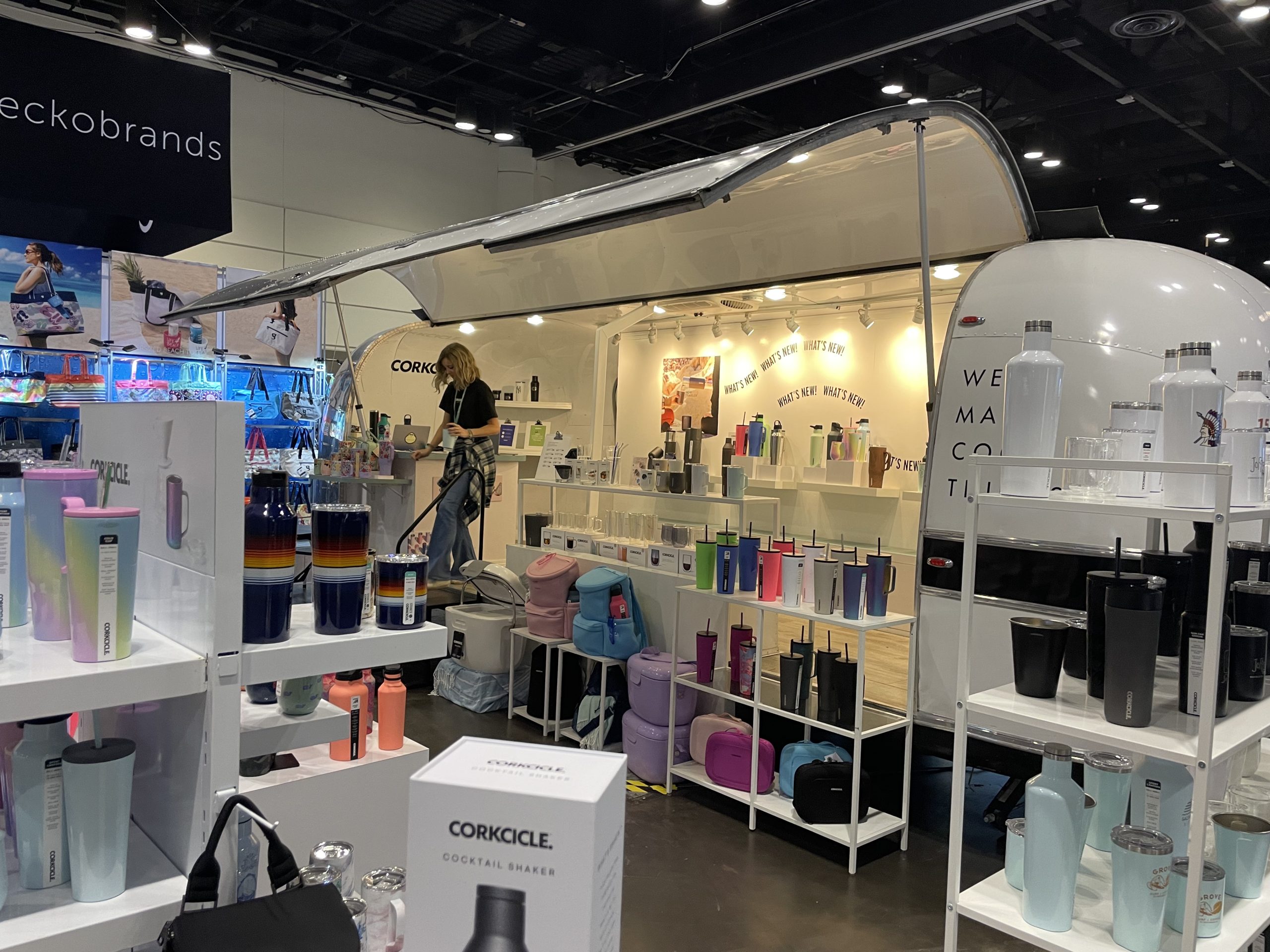 Corkcicle’s booth