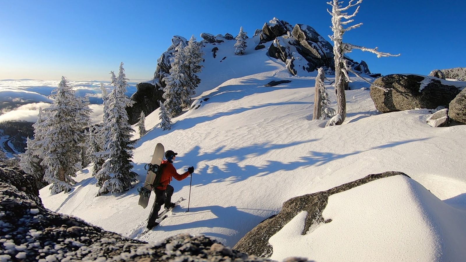 Drift   Climbing to top of Ashland