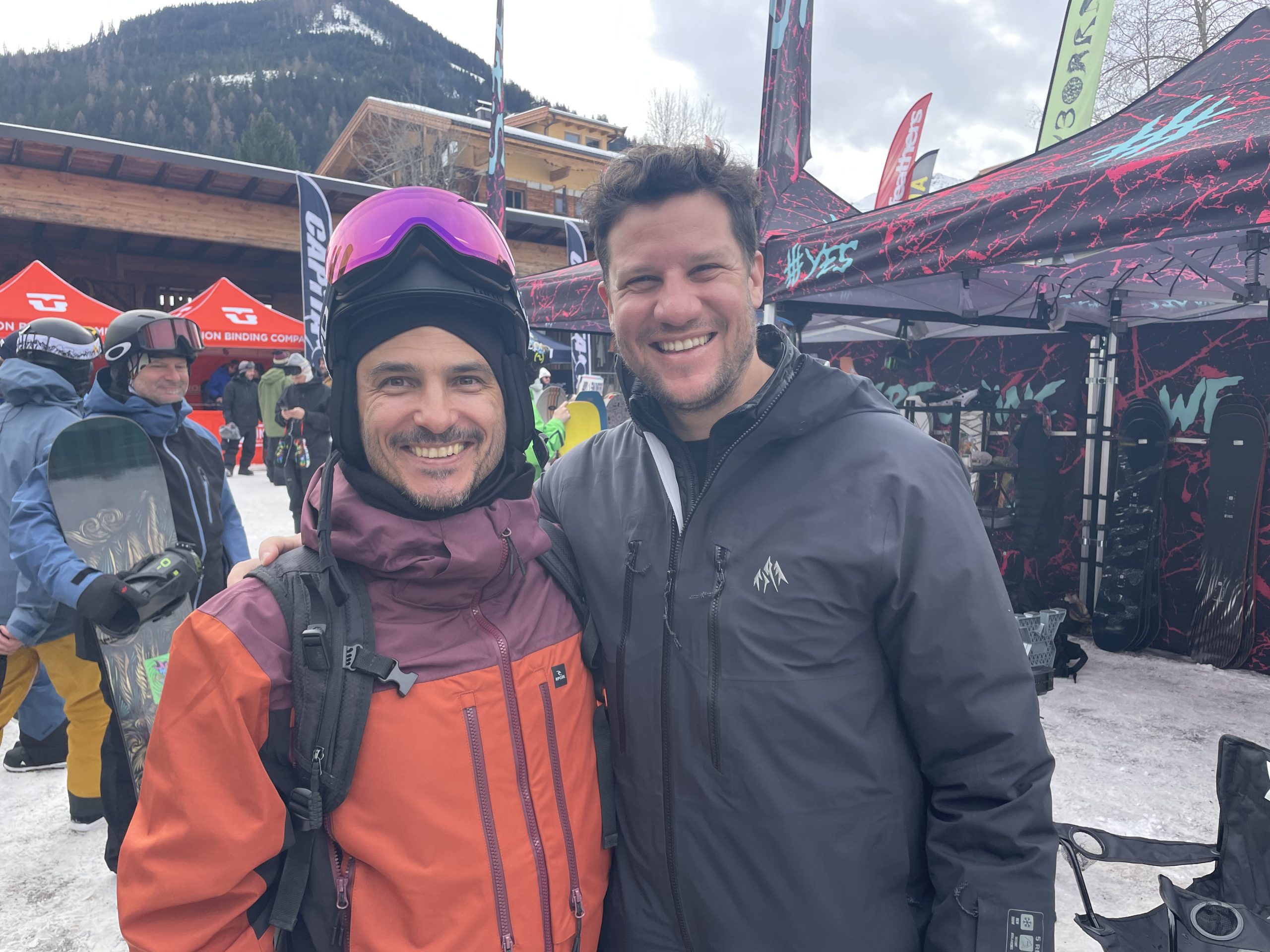 Giro’s Darius Heristchian and NDK Group’s Henri Nidecker