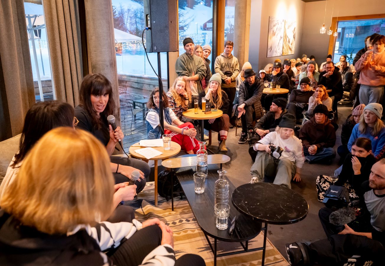 Panel at LAAX OPEN by Marcel Laemmerhirt