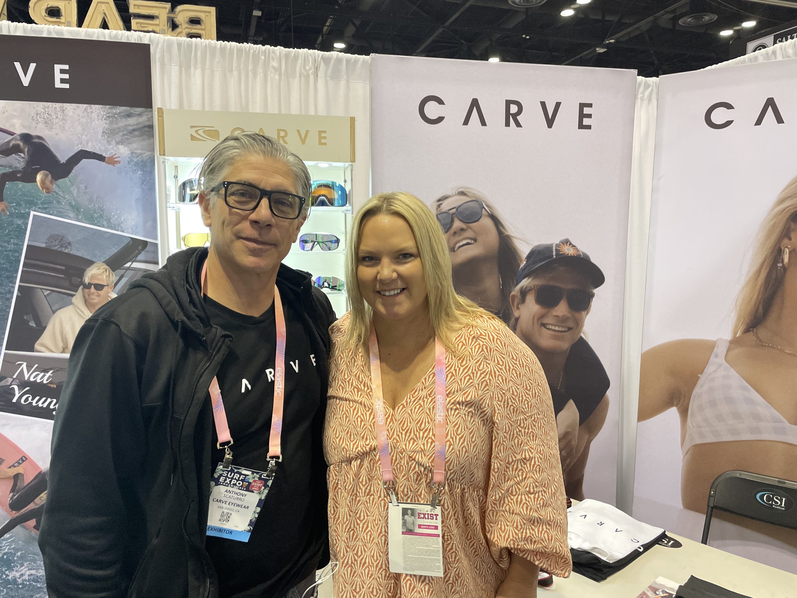 Carve Eyewear’s Anthony Scaturro and Mel Richardson