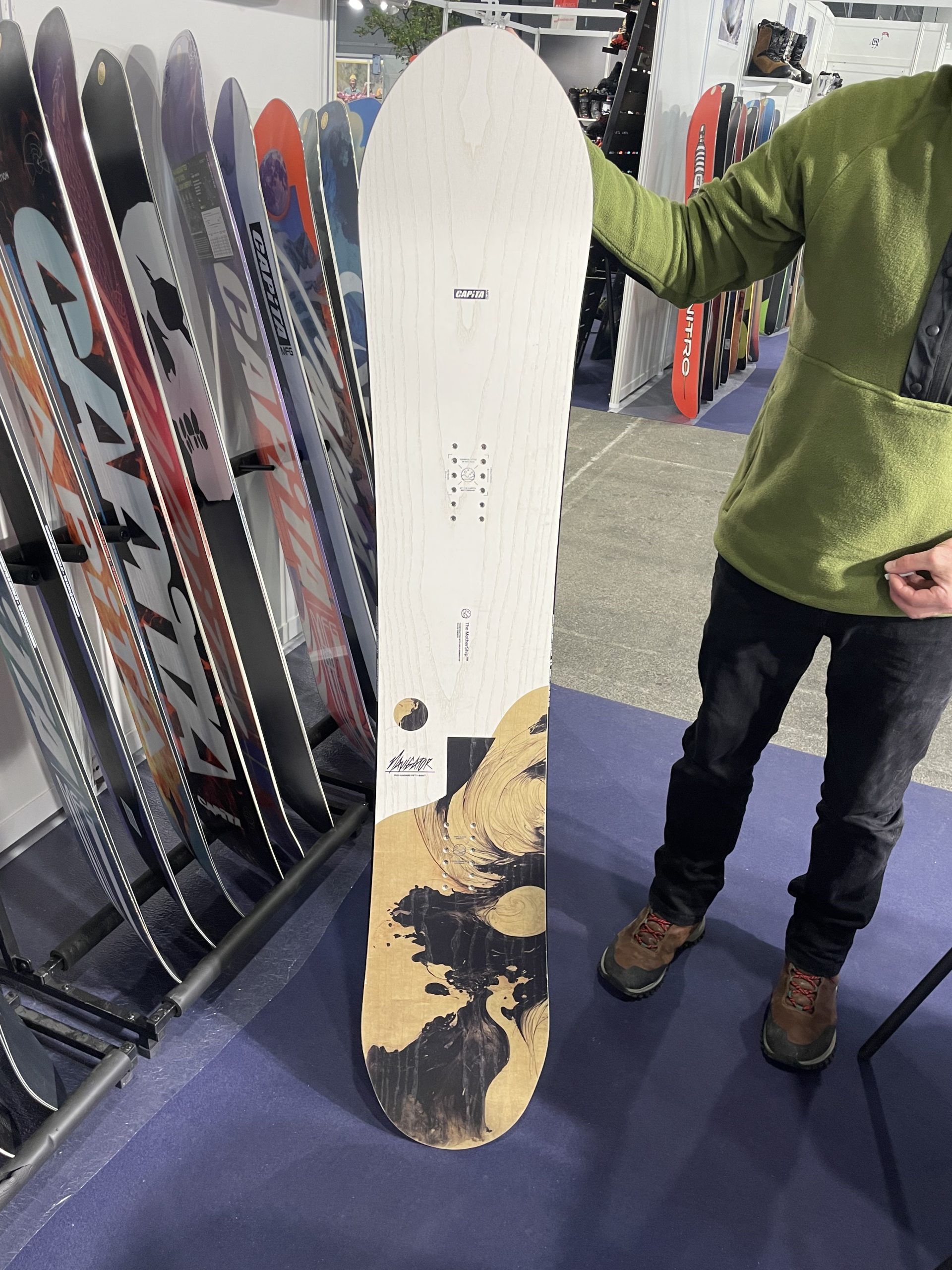 Capita’s Navigator with real wood top sheet