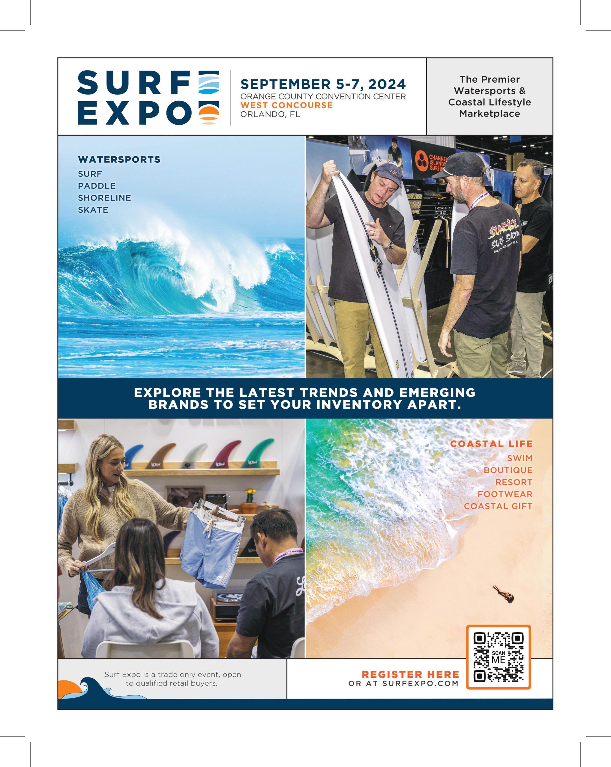 120 Surf Expo trade show