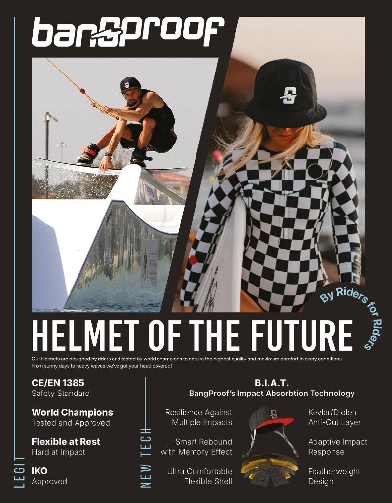 124 Bang water helmets