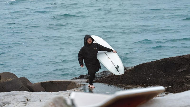Poncho Parka Dry Stop Mellow Sea - Boardsport Source 1