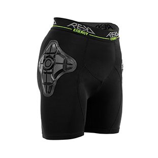 RKD685 REKD Energy Pro Impact Shorts Front Angle