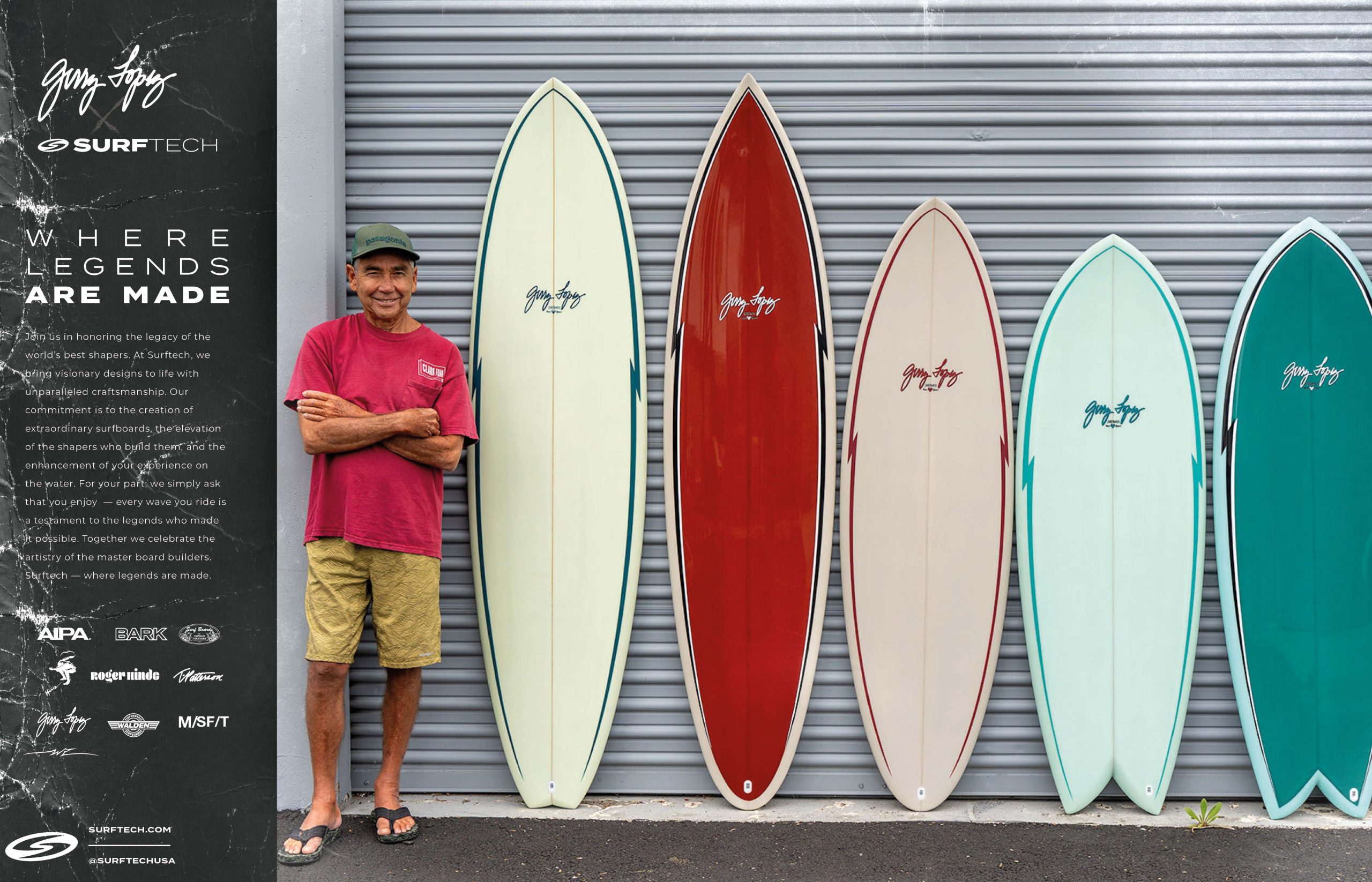 125 Surftech surfboard