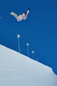 Isa Lötscher for Roxy in Laax