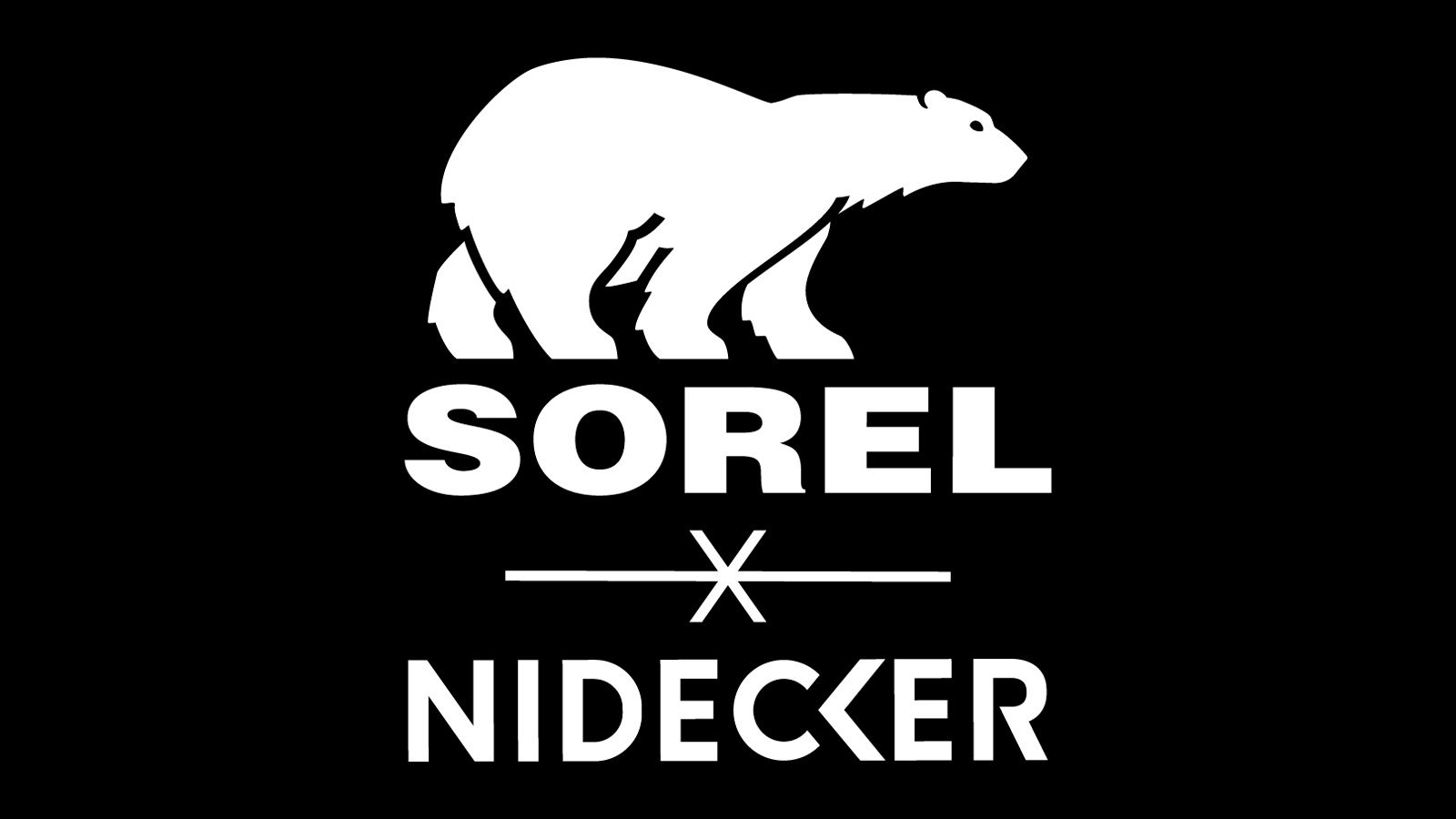 SOREL x NIDECKER Collab logo stacked