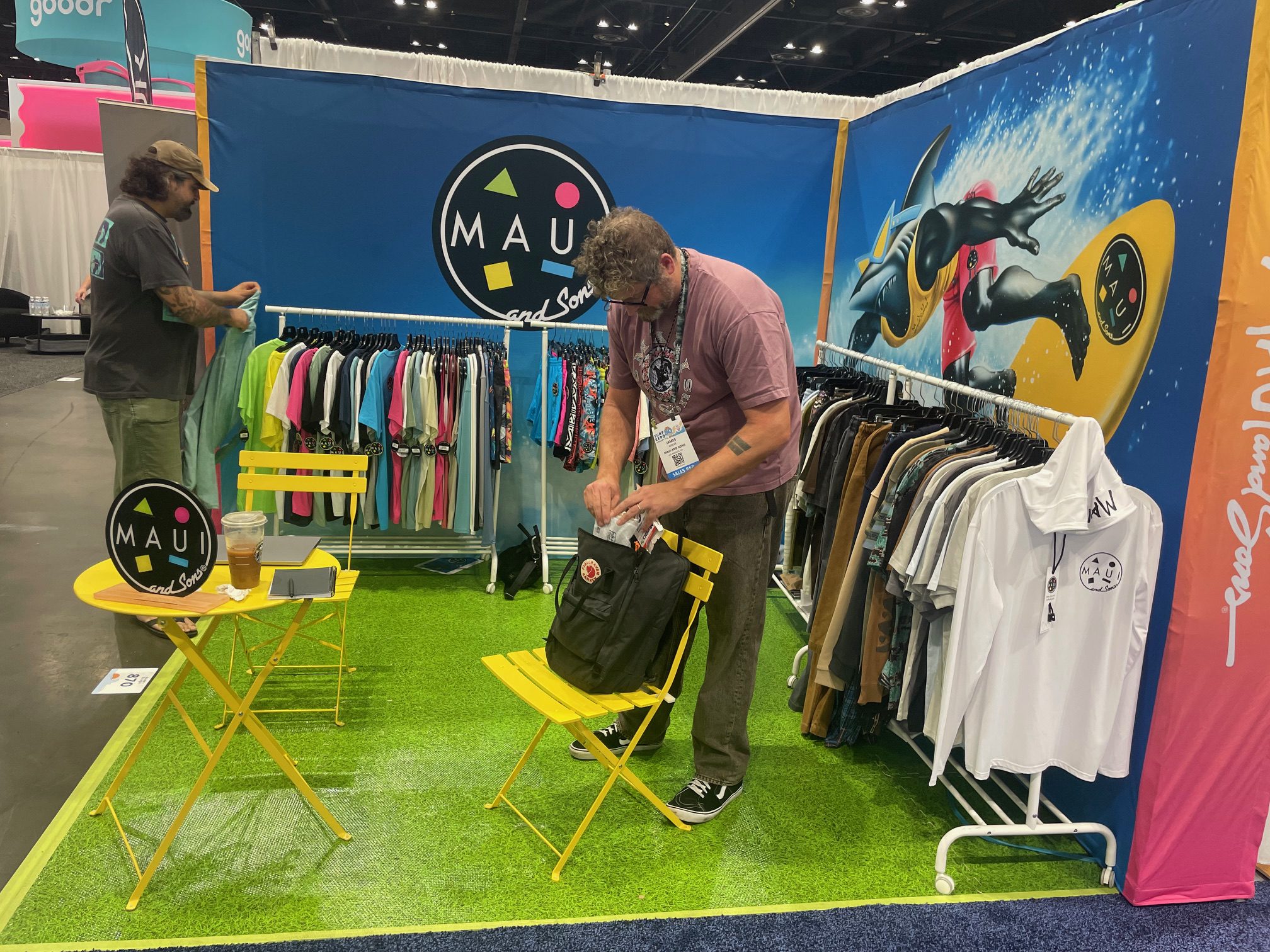 Maui and Sons booth