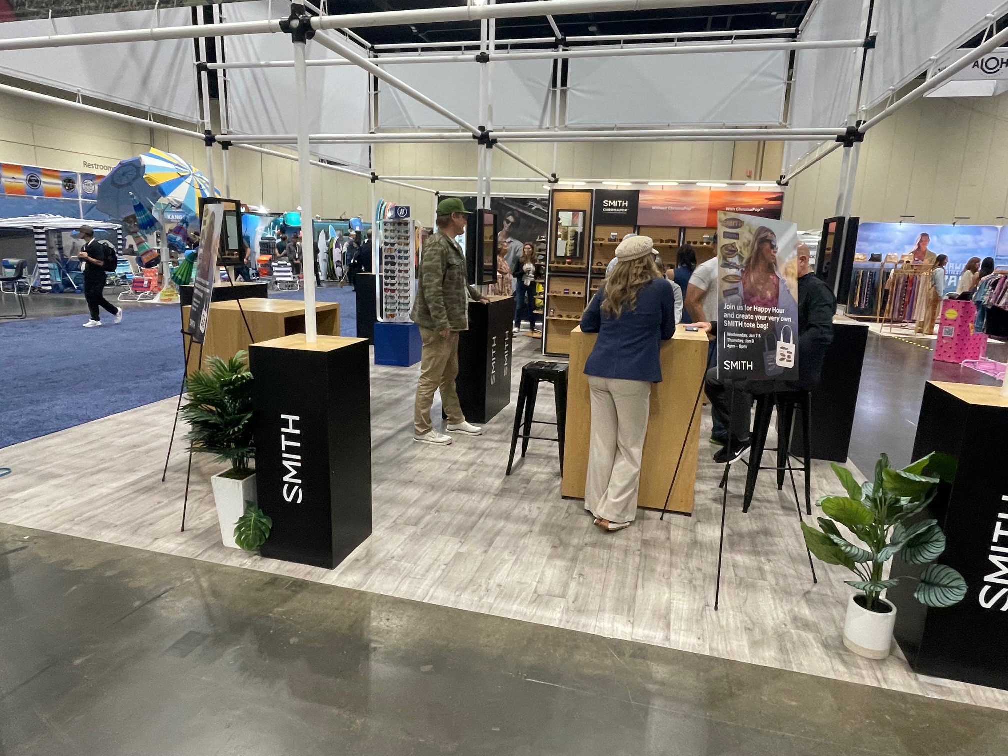 Smiths booth