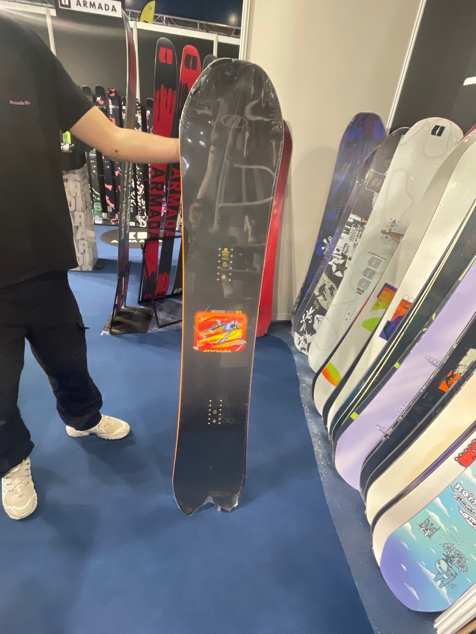 Armada’s Shatter Point with bamboo boosters for nose and tail pop