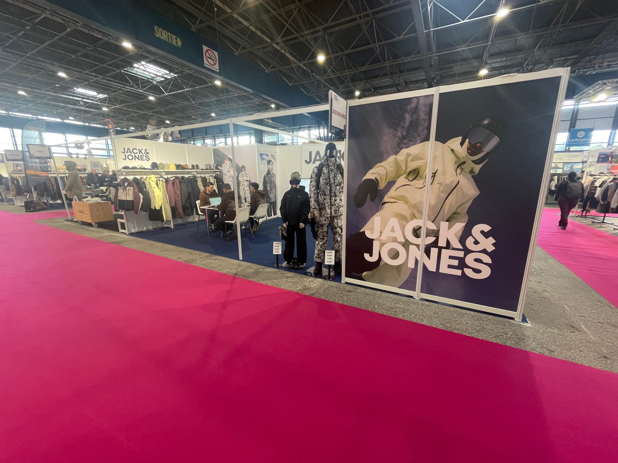 Jack & Jones booth